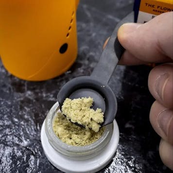 Photo of Dry Herb Cannabis Marijuana Weed Scoop - Grinder Kief Scraper - Bong & Vape Packer Multi-tool