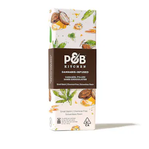 Photo of Caramel Filled Dark Chocolates | Solventless Rosin