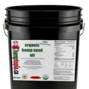 Photo of Organic Hemp Seed Oil 20 Liter pail
