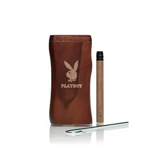 Photo of PLAYBOY by RYOT® Wooden Magnetic Dugout with Matching One Hitter