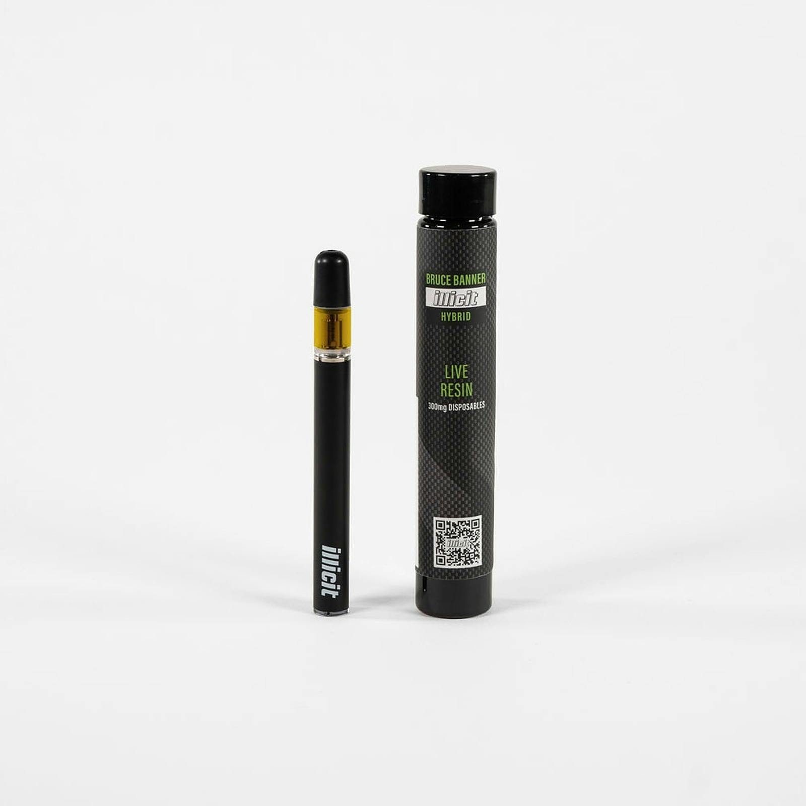 ILLICIT: Bruce Banner Live Resin 300mg Disposable Vape | Leafly