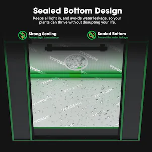 Photo of VIVOSUN Small Grow Tent for Aerogarden, Hydroponics Growing System, 20″x14″x21″