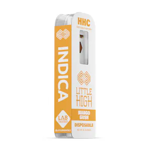 Photo of Little High - HHC Indica - Mango Gush - 1 Gram Disposable Pen