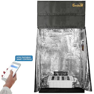 Photo of SuperRoom Smart 5′ x 5′ Grow Tent Package