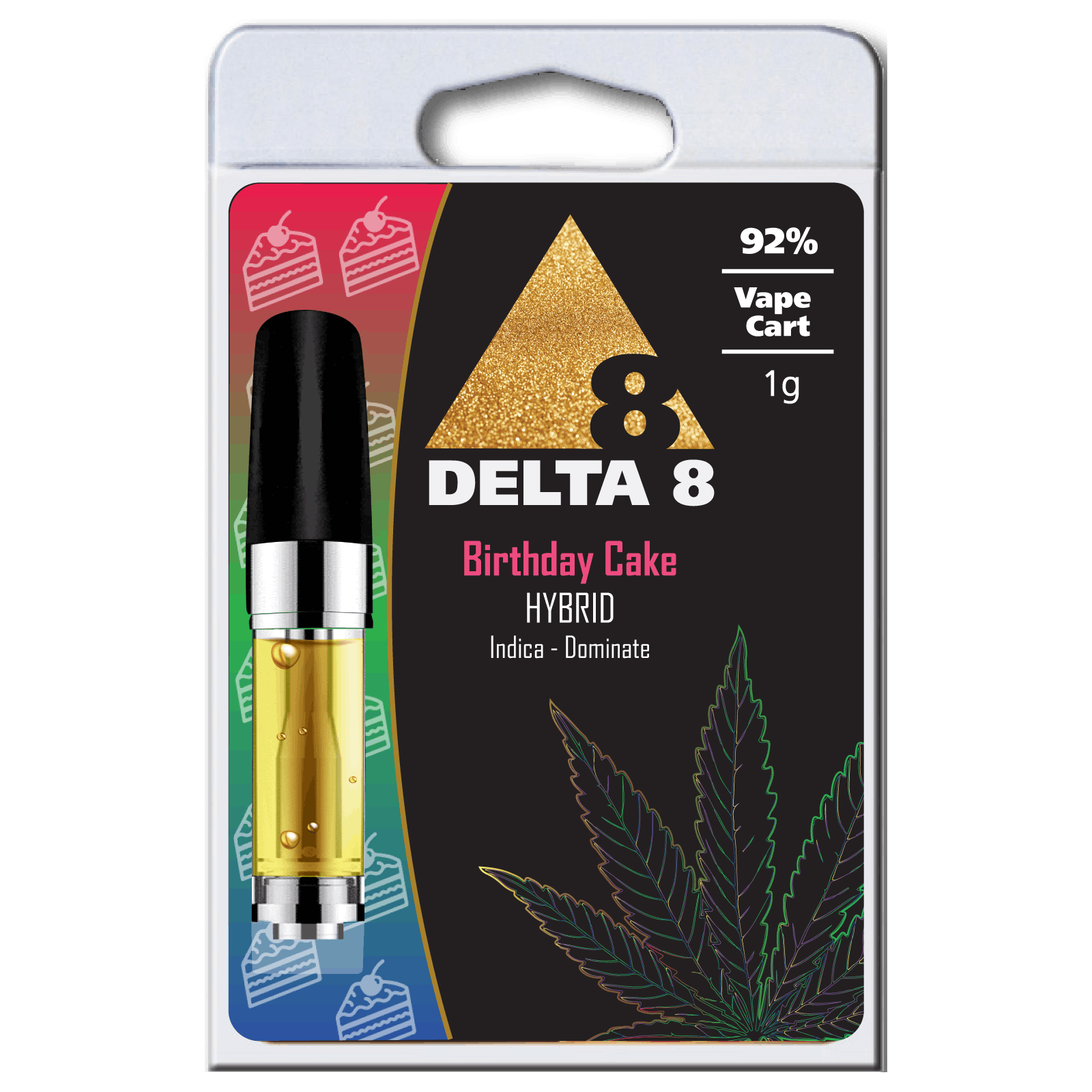 A Gift From Nature Delta 8 Hybrid Birthday Cake 1ML 92 Leafly