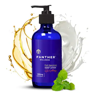 Photo of Full Spectrum Hemp Lotion - Panther Wellness 1000mg - Uplifting Scent - 4 fl. oz. (120ml)