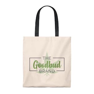 Photo of The Goodbud Brand Leaf Logo Tote Bag