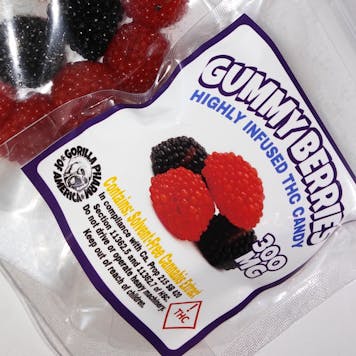 Photo of Gummy Berries 300mg THC