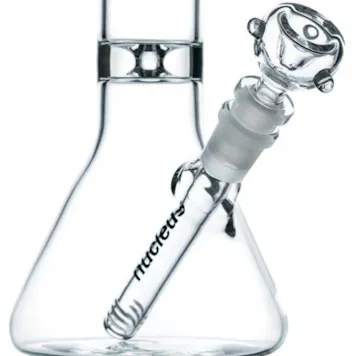 Photo of 12" Classic Beaker Bong w/ Donut Ice Catcher