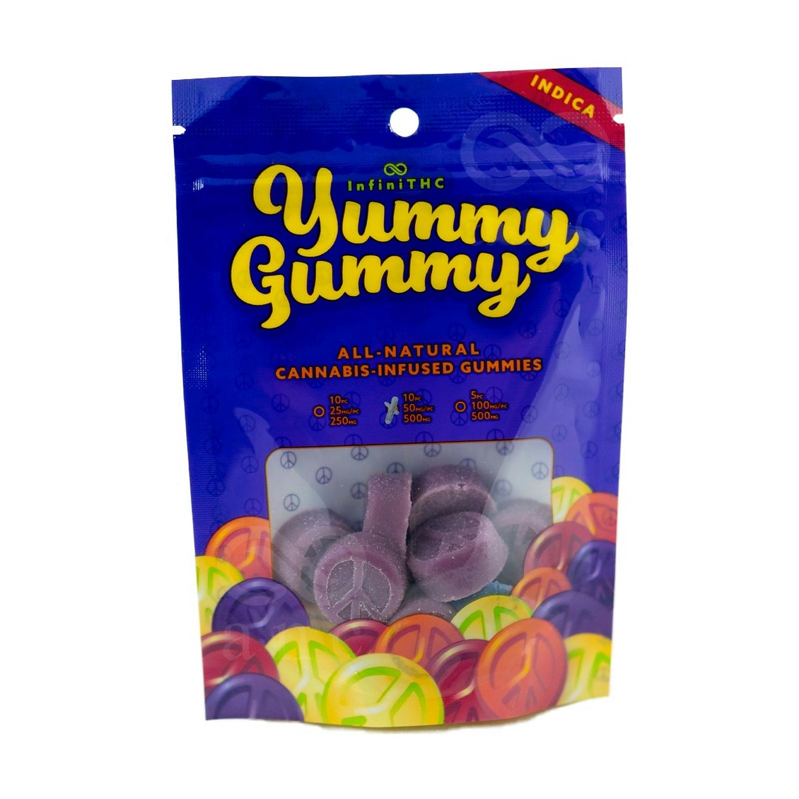 Yummy Gummy: YG Indica 50mg Ten Pack | Leafly