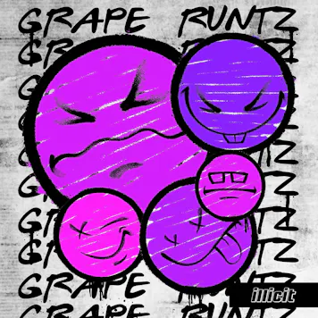 Photo of Grape Runtz Smokos 5pk x 0.5g