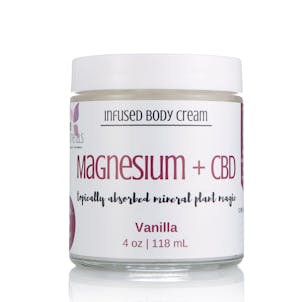 Photo of Magnesium + Full Spectrum Hemp Cream (400 mg/4 oz) Lavender