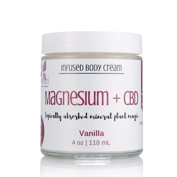 Photo of Magnesium + Full Spectrum Hemp Cream (400 mg/4 oz) Lavender