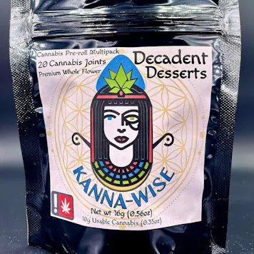 Photo of Decadent Dessert 20 Pre-Roll Multipack - 1/2g each