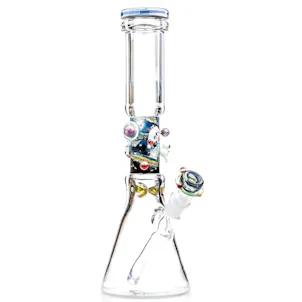 Photo of Empire Glassworks 14” Galaxy Beaker Bong