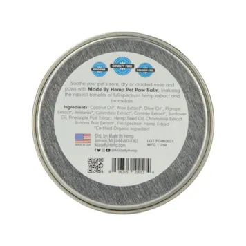 Photo of Made By Hemp Paw Balm (1.6oz, 500mg CBD)