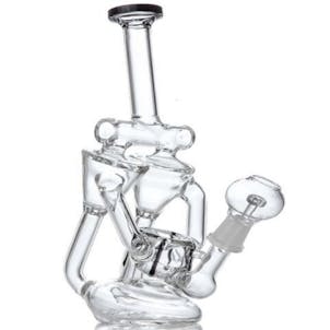 Photo of 8.5" Twincycler Dual Chamber Inline Perc Recycler