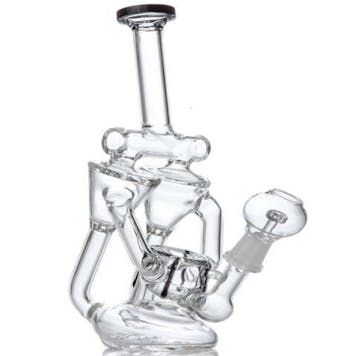 Photo of 8.5" Twincycler Dual Chamber Inline Perc Recycler