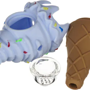 Photo of Ice Cream SiliCone Spoon Hand Pipe