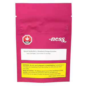 Photo of -ness Spiced Vanilla Mint x Strawberry Orange Smoothie Twin Pack