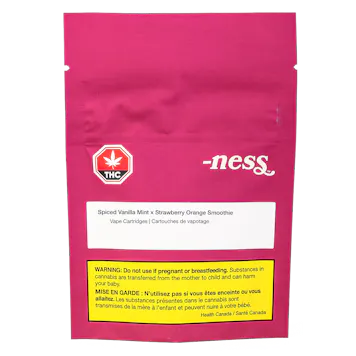 Photo of -ness Spiced Vanilla Mint x Strawberry Orange Smoothie Twin Pack