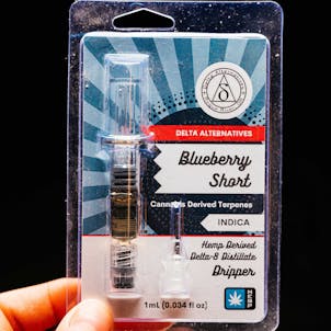Photo of Blueberry Short - Hemp Derived Delta-8 Distillate Dripper