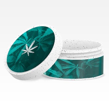 Photo of Custom HEMP Plastic Jar – 3 oz