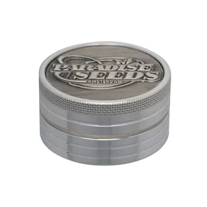 Photo of Grinder 38mm 2-piece Paradise Seeds - Silver