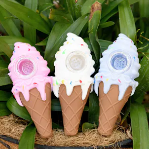 Photo of Ice Cream SiliCone Spoon Hand Pipe