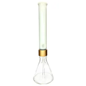 Photo of Prism Pipes 18” Vintage Floral Beaker Bong