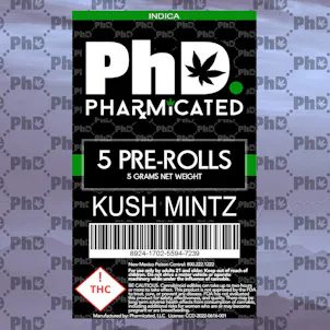 Photo of PhD 5 -1g Pre - Roll - Kush Mintz