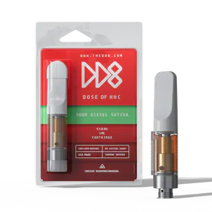 Photo of DD8 HHC Vape Cartridge - Sour Diesel Sativa - 1ml