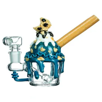 Photo of 6" Cookie Monster Sundae Mini Bong