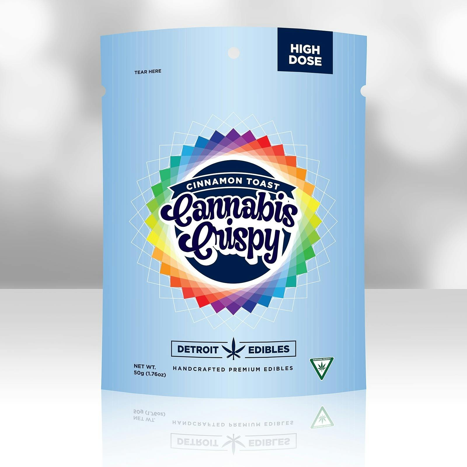 Detroit Edibles Cinnamon Toast Cannabis Crispy High Dose Leafly