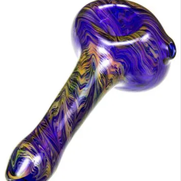 Photo of "24kt Gold and Silver" Fumed Pipe