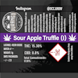 Product image for Sour Apple Truffle Pre-Roll 1g