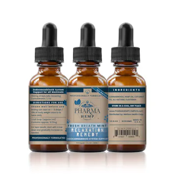 Photo of Holistic Relaxation Remedy Tincture for Pets 2oz 550mg Fresh Breath Mint