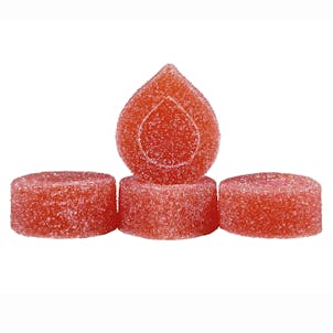 Photo of CBZ™ CBN + CBD Pomegranate Berry Gummy Drop 4-Pack (10mg CBN/20mg CBD each)