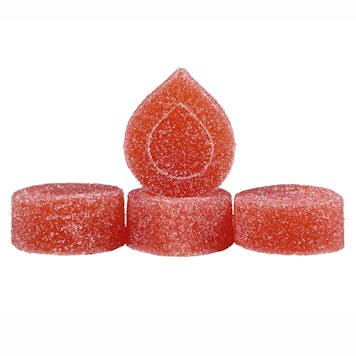 Photo of CBZ™ CBN + CBD Pomegranate Berry Gummy Drop 4-Pack (10mg CBN/20mg CBD each)
