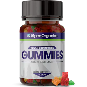 Photo of Alpen Organics Gummies (Vegan) 900mg