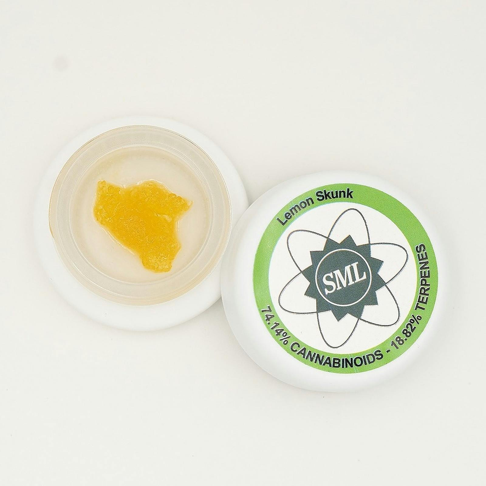 SunMed Labs Lemon Skunk Live Resin Sugar Leafly