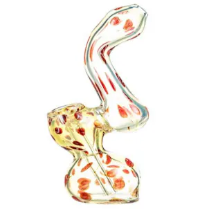 Photo of 5.5" Fumed Sherlock Bubbler w/ Spots