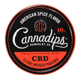 Photo of Cannadips CBD: American Spice Tin
