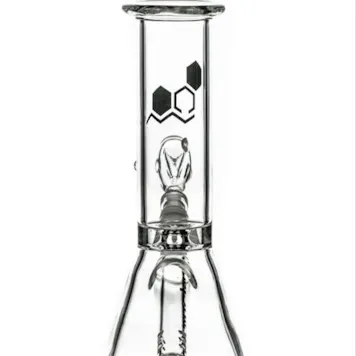 Photo of 8" Basics Clear Glass Beaker Bong