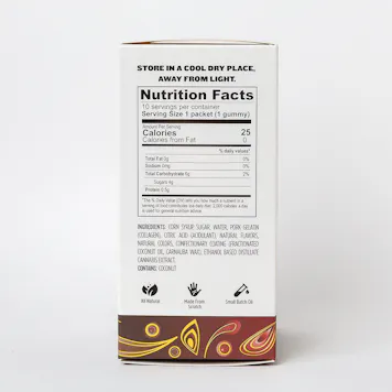 Photo of Cherry and Black Raspberry Gummies (THC) 100mg 10-pack