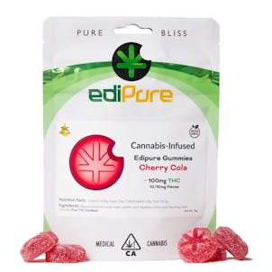 Photo of Cherry Cola Gummy Candy - 100mg (10 Pack)