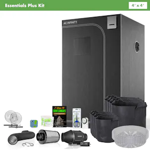 Photo of 'The Essentials Plus' Grow Kit | AC Infinity Tent & 4" Ventilation | 4' x 4'