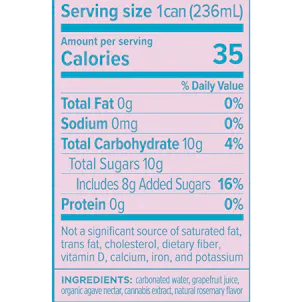 Photo of Grapefruit Rosemary Social Tonic (6pk)