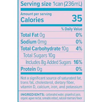 Photo of Grapefruit Rosemary Social Tonic (6pk)