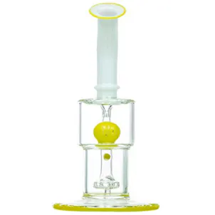 Photo of 11" Circ Perc Duck Glass Bong
